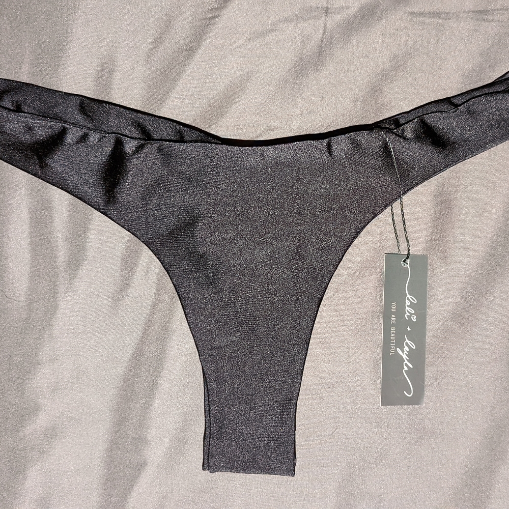 Lali and Layla Black Scrunch Bottom